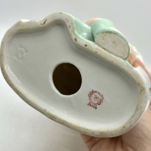 Nippon Yoko Boeki Madonna Virgin Mary Head Busy Porcelain Figurine - Picture 8 of 8